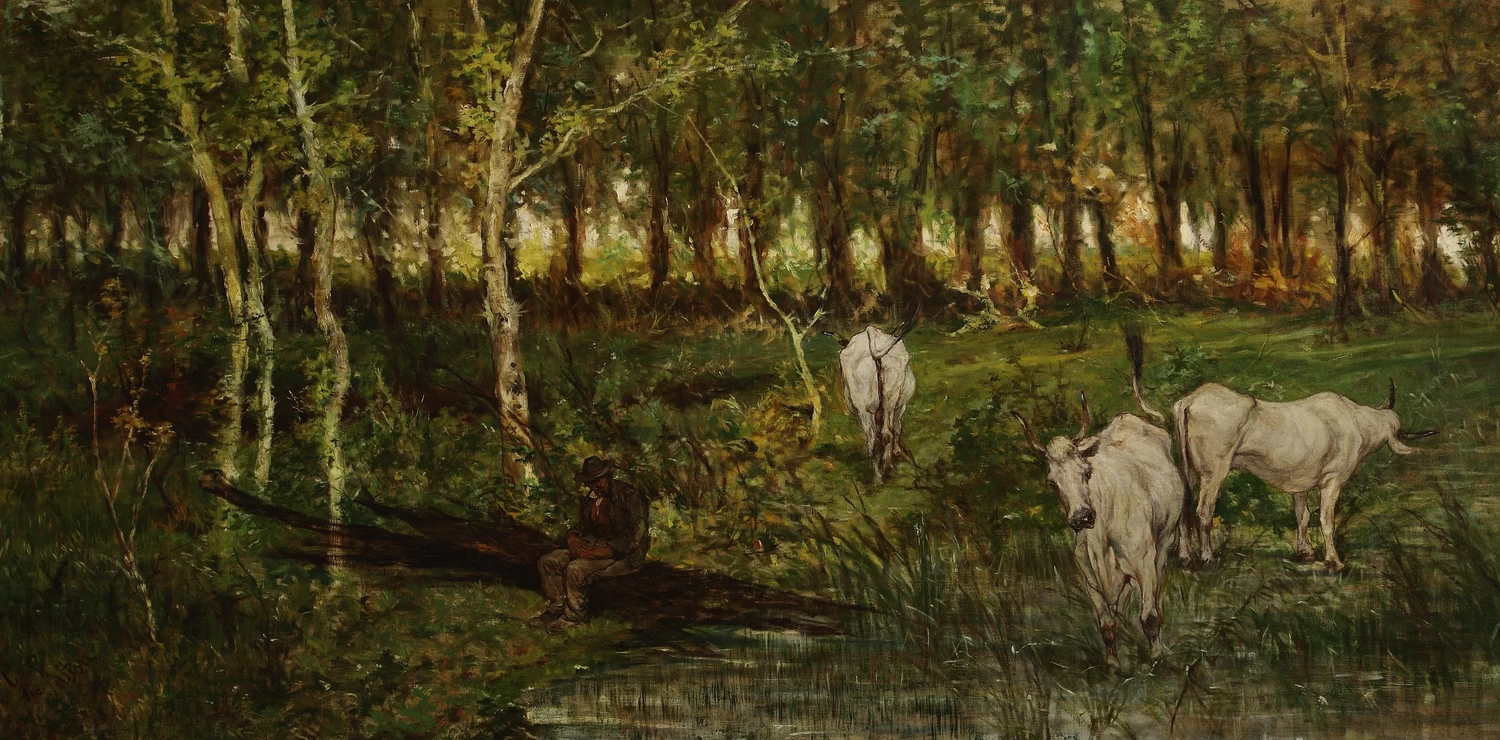 Buoi al pascolo - Ente Cassa di Risparmio di Firenze, Palazzo dell′Ente Cassa di Risparmio di Firenze